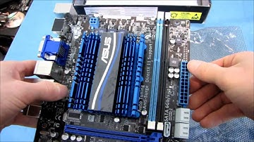 ASUS E35M1-M E-350 AMD Fusion mATX Motherboard Unboxing & First Look Linus Tech Tips