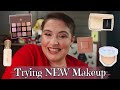 Trying NEW Makeup | Hourglass, Viseart, RMS Beauty, Christian Louboutin