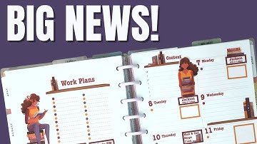 Printable Canva Planner Stickers Plan With Me - Happy Planner Dashboard Layout