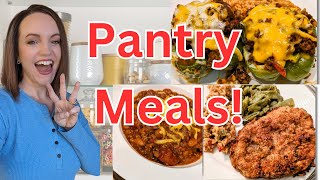 PANTRY CHALLENGE Winner Dinners 187! Only using what I have on hand!