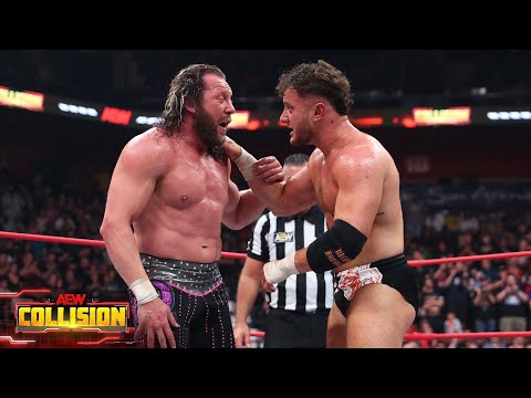 EXCLUSIVE! AEW World Champ MJF & Kenny Omega speak after AEW Collision! | 10/28/23