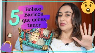 5 BOLSOS BÁSICOS que DEBER TENER en tu ARMARIO |  Para TODA OCASIÓN | IMPRESCINDIBLES