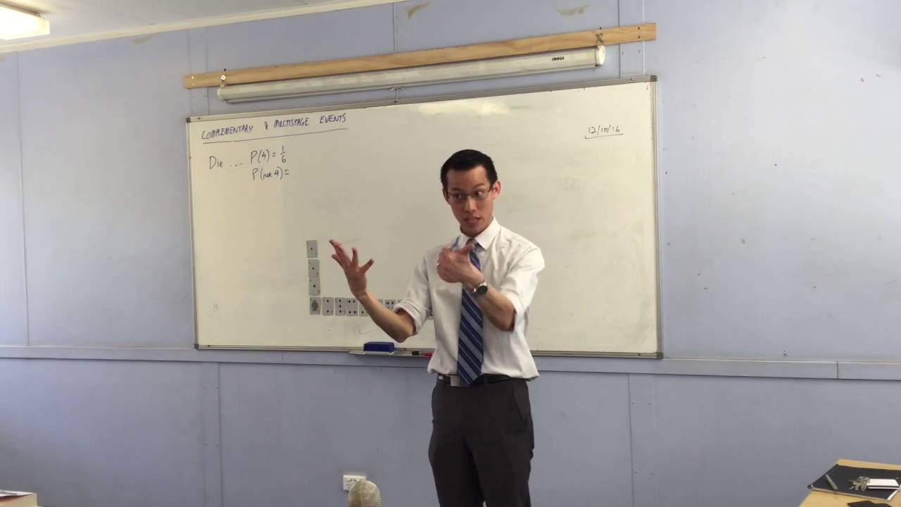 Complementary Events (1 of 2: Basic concept) maths is fun
