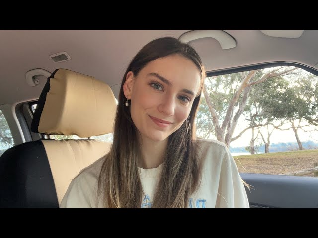 asmr morning rambles to keep you company 🦢 soft spoken ish in my car 🚗