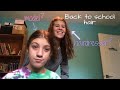 Easy back to school hairstyles w/ my sister