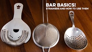 Strainers | Bar Basics