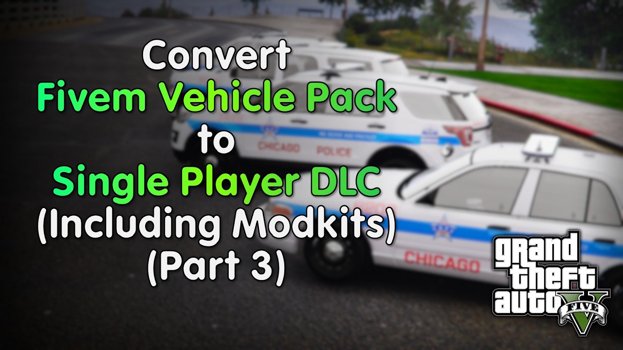 How to Install FiveM Vehicles in Single-player with MODKITS - Part 3 | GTA5 Modding