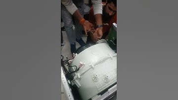 front loading washing machine in practically training institute call us 9540879879