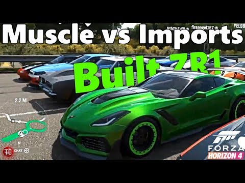Forza Horizon : TWIN TURBO Corvette ZR DRAG CAR! HUGE Highway Street Racing Meet!! Forza Horizon : TWIN TURBO Corvette ZR DRAG CAR! HUGE Highway Street Racing Meet!!
