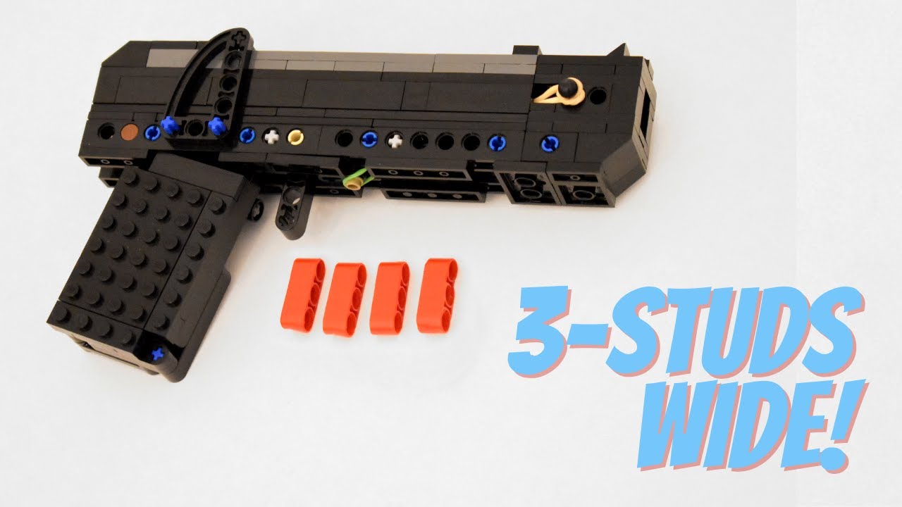 Working LEGO pistol | Small Powerful -