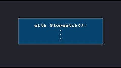 Python Context manager.