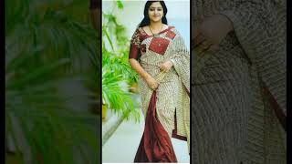 Anu Sithara Saree Designs