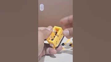Build a SPONGEBOB SQUAREPART - Part5 #diy #miniblocks #builder #legomini #lego #minibricks #toys
