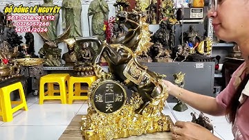 14/04/24 hủ tụ bảo như ý, Phật Di Lặc ngai rồng, ngựa mã đáo dát vàng #đồđồnglênguyệt #đồxưa #đồcổ
