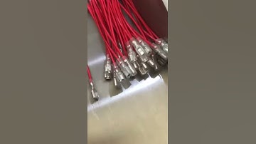 Automatic Single End Wire Cutting Stripping Crimping & Insert Sleeve Machine