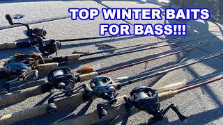 Top WINTER Bass Fishing Lures! (OZARK EDITION)