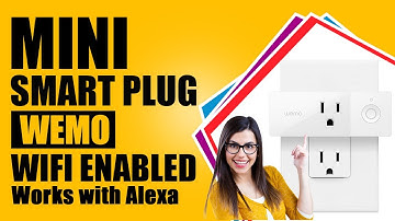 Wemo Mini Smart Plug, WiFi Enabled, Works with Alexa, Google Assistant &  Apple HomeKit *