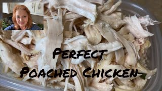 How to Poach Chi¢ken - Perfect Poached Chicken Breast for Shredding
