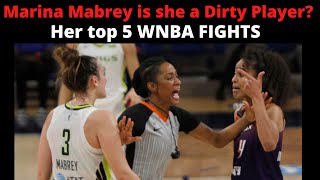 Marina Mabrey is  WNBA Pat Beverley  Her top 5 irritating moments  is she a DIRTY or PASSONATE?