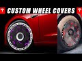 NEW Custom Wheel Covers For Tesla Model Y (Personalized Design &amp; Full Protection 2023)