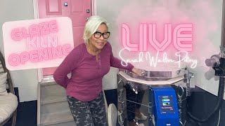 Sarah Walton Pottery is live GLAZE KILN OPENING | SUCCESS or FAILURE Well find out together