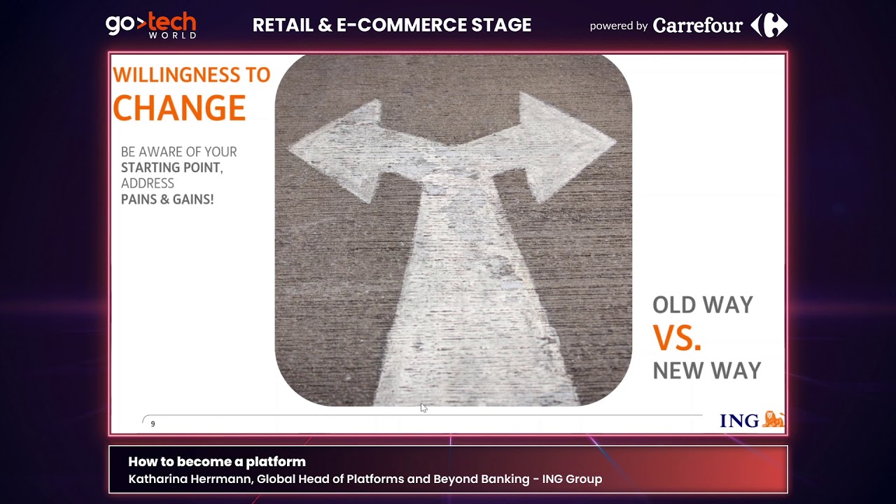 Katharina Herrmann (ING Group) - How to become a platform