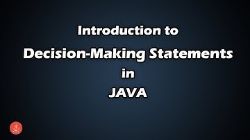 Decision Making in JAVA || BluejCode