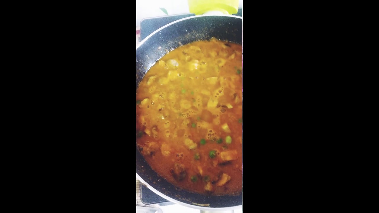 Mushroom Mattar recipe, find recipe in description - YouTube