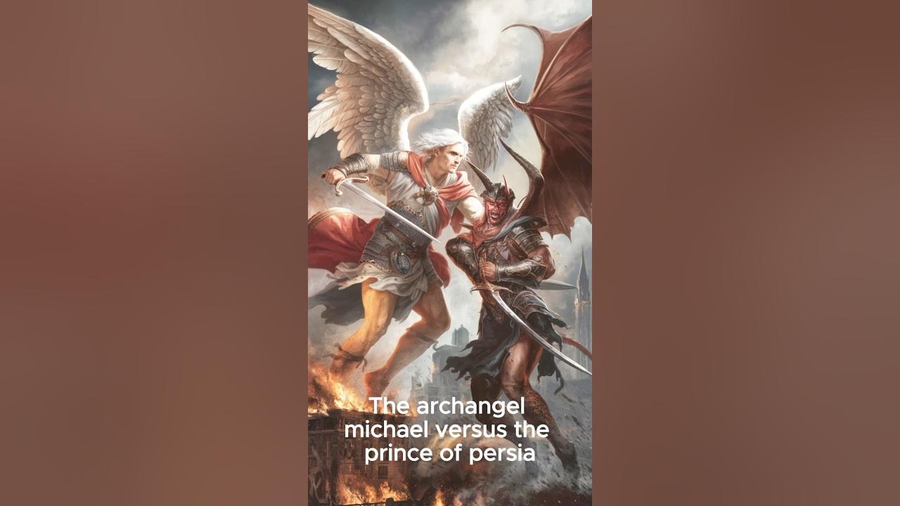 The battle between angel Michael and the Prince of Persia #shortfeed #judgment #revelations #angel The battle between angel Michael and the Prince of Persia #shortfeed #judgment #revelations #angel