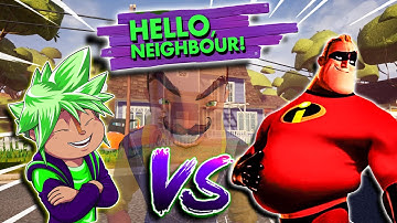 CHIPMUNK vs FAT MR INCREDIBLE | Hello Neighbor Mod