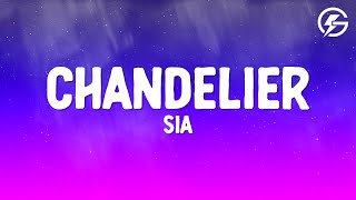 Sia - Chandelier (Lyrics) Resimi