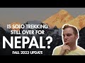 Nepal trekking update  solo trekking ban in 2023 and beyond