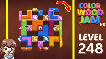 Color Wood Jam Level 248 Solution Walkthrough
