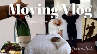 MOVING VLOG | New Apartment, Pack + Unpack With Me, Homeware Haul, Fenty Beauty Haul + MORE