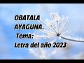 Cuales son las caractersticas de obatala ayaguna temaletra del ao parte3