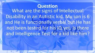 Ask Dr. Doreen: Intelligence Test