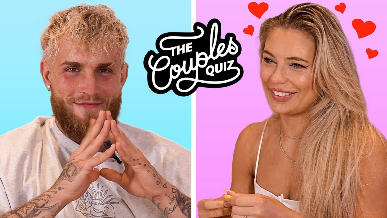 ⁣Jake Paul and Jutta Leerdam Take a Couples Quiz