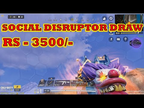 SOCIAL DISRUPTOR DRAW & BLITZ GAMEPLAY WITH ICR
