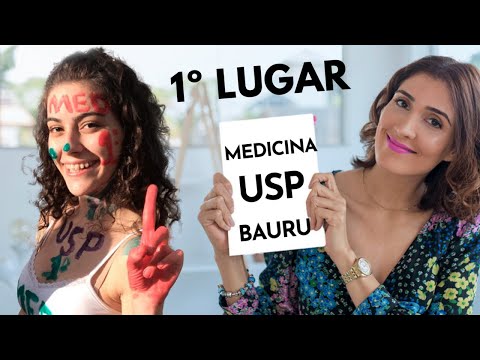 Como Passar em MEDICINA na USP Bauru | PRIMEIRO LUGAR | Gabriela Redondo