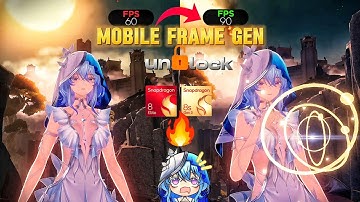 WuWa Mobile Frame Gen UNLOCKED! 2X FPS (Exclusive for Sd 8 Elite and Sd 8s gen 3)#wutheringwaves