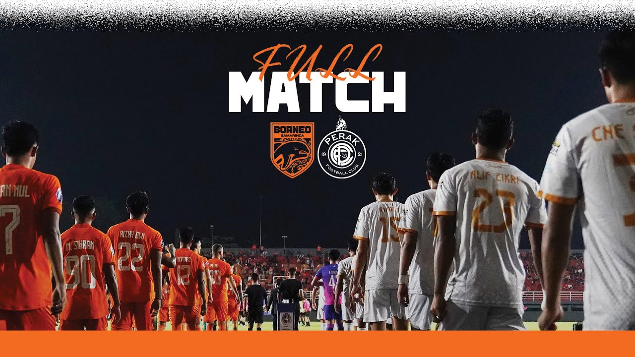 🔶 INTERNATIONAL CLUB FRIENDLY MATCH (18/11) FT: Borneo FC 🇮🇩 3️⃣ - 2️⃣  🇲🇾 Perak FC