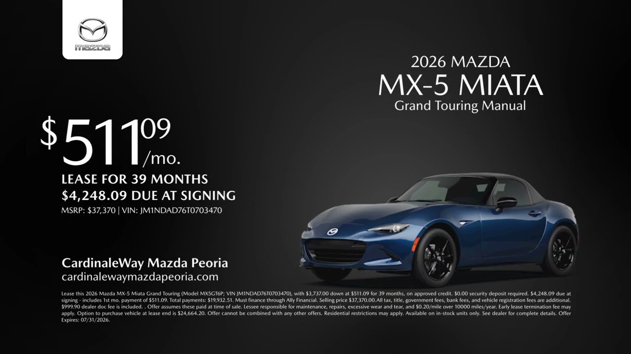 Mazda MX-5 Miata 07/03/2026 7627408 - YouTube