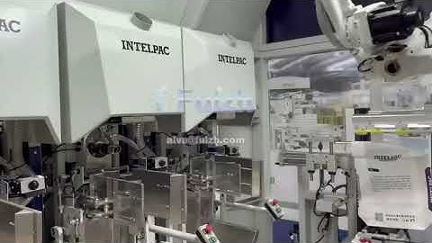 Fulzh robot on CNC loading and uploading application.