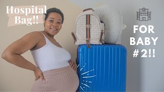 What’s In My Hospital Bag | Minimalist | What You Really Need To Pack | Preparing For Baby #2