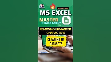 Unlock the Secrets: Remove Text in Excel with Wildcard Symbols [2024] #excel #shortsvideo