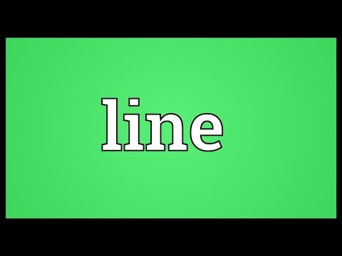 Line Meaning