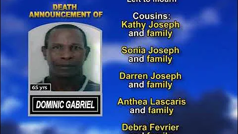 Dominic Irvin Gabriel long