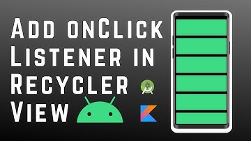 RecyclerView onClickListener | RecyclerView on item click open new activity | RecyclerView onClick