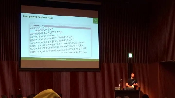 Microservice Networking Leveraging VRF on the Host...