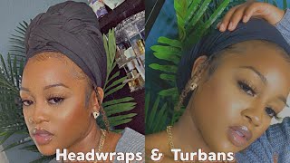 EASY HEADWRAP STYLES FOR BEGINNERS | WHERE TO BUY HEADWRAPS | STARTER LOCS